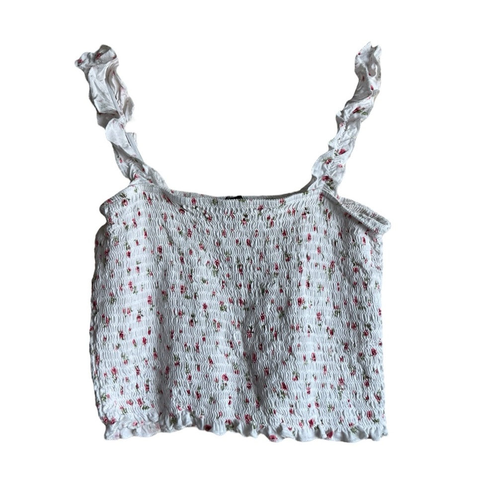 Floral Smocked Top